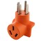 Ac Works Plug Adapter, 10-50R, 14-50P, 0 ft., Orange WD14501050 - alternate 1
